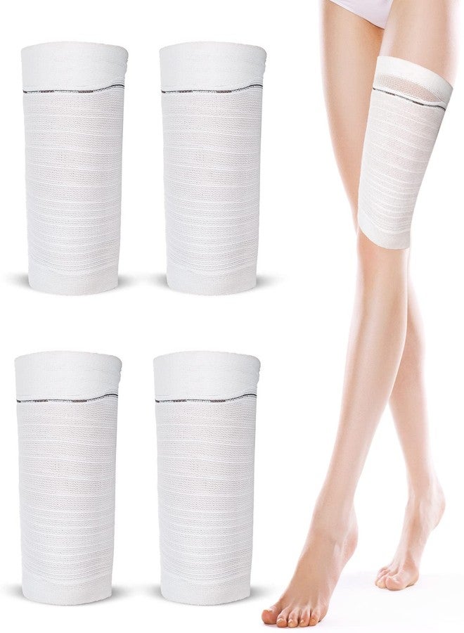 Konohan 4 Pieces Catheter Leg Bag Holder Fabric Urine Leg Bag Sleeves Covers Condom Catheter for Men or Women Urinary Drainage Incontinence Supplies Wheelchairs, Large - Image 1
